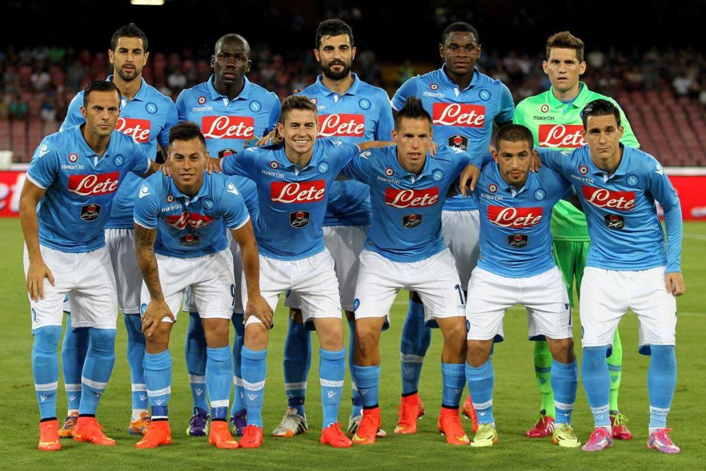 Napoli từng chơi tại giải bóng đá hạng nhì Ý