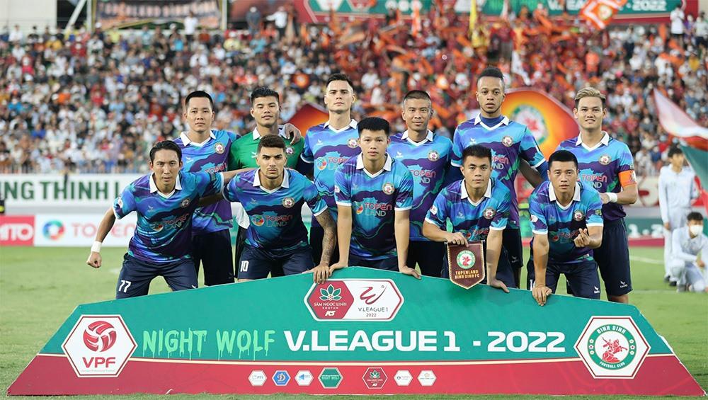 Bảng xếp hạng V-league 2022: Bình Định xếp vị trí thứ ba