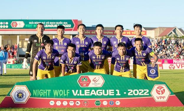 Bảng xếp hạng V League 2022: Hà Nội FC Vô Địch